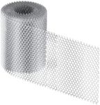 Aginkgo Gutter Guard Mesh Gutter Guard, Leaf Guards Protective Mesh for Gutters, Aluminum 5 Inch x 16.4 Feet Leaf Filter Gutter Protection Roll, Gutter Covers Screen, Rain Gutter, Gutter Mesh (1 Roll)