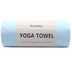 Hot Yoga Towel Non Slip Yoga Mat Towel Non-Slip Sweat Absorbent Microfiber Towel for Hot Yoga, Pilates and Workout 72" x 26.5", Blue