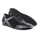 Very Fine Men's Icarus Practice Sneaker for Ballroom Latin Dancing, Black, 12