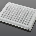 100PCS CryoKing 96-Well Deep Well Plate, 0.5ml Plastic Storage Plates, Polypropylene, Square Well, No Cap, V Bottom, KingFisher Flex System