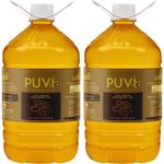 Puvi 10L Cold Pressed Groundnut/Peanut Oil (Virgin, Chekku/Ghani) - Pack of 2 (5 Litres*2)