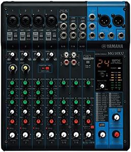 Yamaha MG10XU 10-channel mixing console with effects and USB