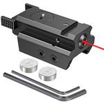 EZshoot Red Dot Laser Sight Tactical 20mm Standard Picatinny Rail for Pistol Handgun Gun Rifle