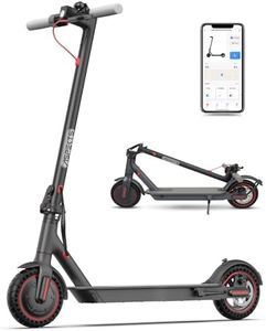 Trottinette électrique Aspekts A20 Pro pour Adultes, Trottinette Pliable de 8,5 Pouces, Batterie 36V 10Ah, autonomie de 30km, Moteur 650W, Doubles Freins, pneus nid d'abeille increvables