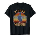 Vintage Pigeon Whisperer Pigeons Breeder Retro Gift T-Shirt