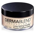 Dermablend Loose Setting Powder, Cool Beige Face Powder Makeup for Light, Medium and Tan Skin Tones, Mattifying Finish and Shine Control, 28g