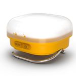 Silva Camping Lights for Tents - Camping Lantern Glow - 250 Lumen & 4 Brightness Levels - White & Warm Light - 101h Burn Time - Water-Resistant LED Tent Lights for Camping - Tent Light for Hanging