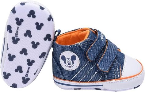 Ellepi Scarpe Primi Passi Neonato Disney Topolino (Topolino Strappo, 0-6 Mesi)