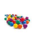 Intex Small Plastic Multi-Colored Fun Ballz for Indoor and Outdoor Ball Pits or Splash Pools with Storage Carrying Bag, (100 Pack)