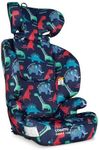 COSATTO Zoomi 2 iSize Car Seat - from 76cm up to 150cm (Approx.15 Months to 12 Years), ISOFIT, Adjustable Headrest, Side Impact Protection, Easy Install, R129 Tested (D for Dino)