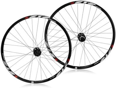 ZTZ 26"/27.5"/29" Mountain Bike Wheelset，Ultralight Aluminum Alloy Rim 32H High Strength Bike Wheels， Quick Release Disc Brake MTB Wheel Set， Compatible 7-12 Speed Cassette