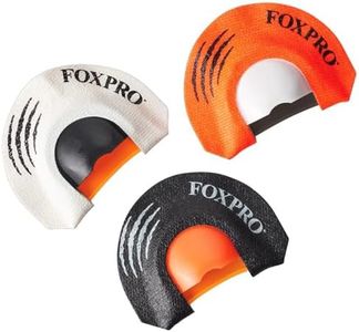FOXPRO Howler Predator Mouth Call Combo Pack for Coyote Hunting Includes Three Domed Diaphragm Mouth Calls