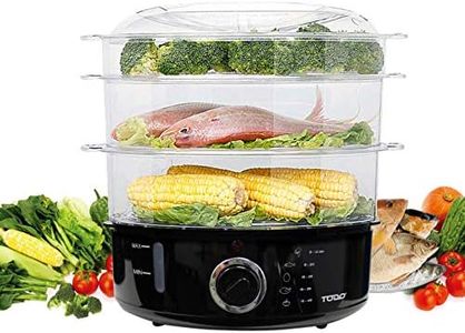 TODO 9L Electric Food Steamer 3 Tray