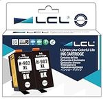 LCL Compatible for HP 902 XL 902XL 902L T6M14AN T6L98AN 30ML High Yield (2-Pack, Black) Ink Cartridge for HP Officejet pro 6950 6954 6962 6958 6960 6951 6956 6961 6962 6963