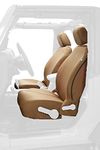 Bestop 2928004 Tan Seat Covers, Front - Jeep 2007-2012 Wrangler