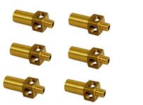 Sunrise Brass Replacement Tips Nozzles for 16 Tips LP Jet Burner - Pack of 6