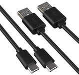 2-Pack Type C Charger Cable Compati