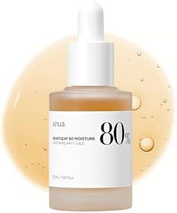 ANUA Ampolla calmante Heartleaf 80, 30 ml/1,01 fl.oz. Sérum calmante para la piel altamente concentrado, no graso, esencia hidratante con pantenol B5, Corea
