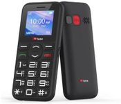 TTfone TT190 Big Button Basic Senior Unlocked Emergency Mobile Phone - Simple Cheapest Phone (with Dock Charger)