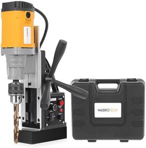 WABROTECH® WT16E Magnetbohrmaschine Ø 30 mm - Magnet Kernbohrgerät 680 U/min - Magnethaltekraft 11500 N - Tragbar Magnetbohreinheit 1380 W für Metallbearbeitung – Kernbohrmaschine 10 kg – Magnetbohrer