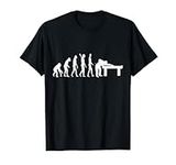 Pool Billard Evolution Snooker Player Table 8 Ball T-Shirt