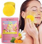 Turmeric Kojic Acid Pads, Kojic Acid and Turmeric Cleansing Pads, Hydrating and Moisturizing Turmeric Pads for Face - Facial Cleansing Pads for All Skin Type