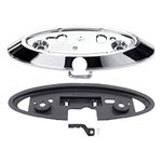 ApplianPar Tailgate Backup Camera Mount Bezel Chrome for Ford F150 F250 F350 F450 F550