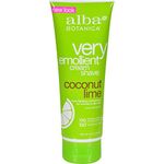 Alba Botanica Moisturizing Cream Shave Coconut Lime - 8 fl oz