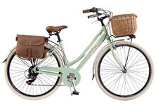 Via Veneto by Canellini Bike Bicycle citybike CTB Woman Lady Girl Vintage Retro Via Veneto Aluminium (46, Light Green)
