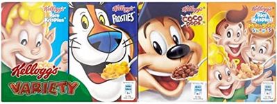 Kellogg's Breakfast Cereal Variety Pack Boxes, 196g