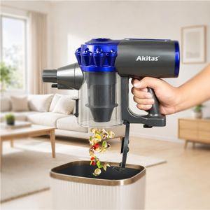 Akitas V8 3-in-1 Cordless Vacuum Cleaner – Handheld & Upright, 22.2V Rechargeable