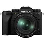 Fujifilm X-T5 Mirrorless Camera Body, w/FUJINON XF16-80mmF4 R OIS WR Lens Kit, Black, (16782636)