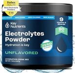 KEY NUTRIENTS Electrolytes Powder No Sugar - Unflavored Electrolyte Powder - Keto Electrolytes Powder - Unflavored Electrolytes - Hydration Powder - 90 Servings, Post Workout & Recovery