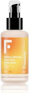 Freshly Cosmetics Protector solar SPF 50 con filtros físicos Healthy Mineral Sunscreen Protection (100ml)