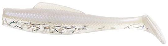 Z-MAN Minnowz - Fishing Soft Plastic Lures - 6 Pack - Silver - One Size - Straight Point