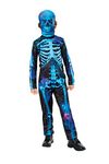 Bristol Novelty 3016127-8000 Boys Skeleton Kids Fancy Dress, Multicolour, 7-8 Years