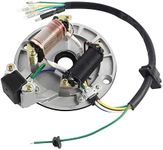 FLYPIG 2-Coil Ignition Magneto Stator for 50cc 70cc 90cc 110cc 125cc Taotao Roketa Sunl Dirt Bike ATV Quad