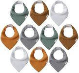 Muslin Baby Bibs for Boys Girls,Bab