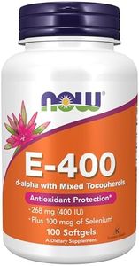 NOW Vitamin E-400 IU MT,100 Softgels