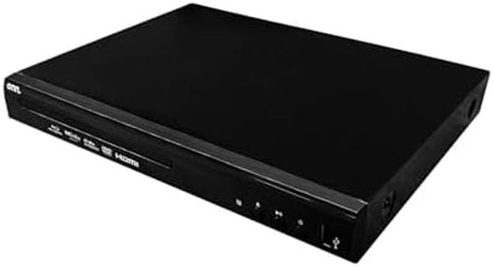 ONN Blu-ray Player with HD Video Output up to 1920x1080 Pixels, 100147615, Black (Renewed)