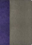 The Jeremiah Study Bible, NKJV: Gray and Purple LeatherLuxe Limited Edition: What It Says. What It Means. What It Means For You.