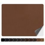 Numola Leather Repair Patch 8×11 inch Self-Adhesive Leather Repair Tape, Scratch/Holes Vinyl Repair Kit for Couch, Car Seat, Sofas, DIY Furniture Upholstery, Chair, Jackets, First-aid (Light Brown)