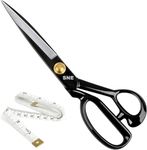 SNE Fabric Scissors Professional 10 inch Heavy Duty Scissors for Leather Sewing shears for Tailoring Industrial Strength High Carbon Steel Tailor Shears Sharp for Home Office Artists Dressmakers