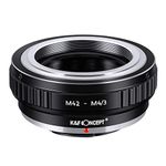 K&F Concept M42 to M4/3 Lens Mount Adapter, for M42 Screw Mount Lens to Compatible with Micro 4/3 Four Thirds MFT Mount Cameras