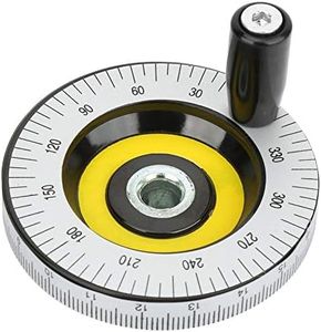 Garosa Milling Hand Wheel 10 * 80mm Round Handwheel Wheel Hand Crank Revolving Handle Wheel Solid Hand Wheel Scale Handwheel Machinery Accessory for Lathe Milling Machine Grinders