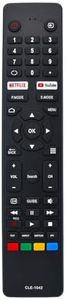 CLE-1042 Infrared Replacement Remote for Hitachi TV 50QLEDSM20 55QLEDSM20 58QLEDSM20 65QLEDSM20 LS58UHGTV ATV58UHDG-0320 ATV58UHDG-0920 ATV58UHDG-0121 ATV40FHDG-0322 75QLEDSM20 75QLEDSM204