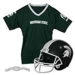 Franklin Sports NCAA Kids Football Helmet and Jersey Set - Youth Football Uniform Costume - Helmet, Jersey, Chinstrap