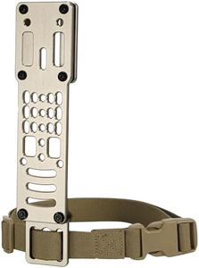 SIVIGEAR Drop Leg Strap Holster for QLS, Aluminum Alloy Modular Holster Adapter with Thigh Strap, Tactical Police Gear for Airsoft and Outdoor Enthusiasts