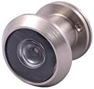 Door Viewer for Narrow Panel Doors - Peephole (Satin Nickel) 5/8", 3/4", 7/8" Panel Thickness