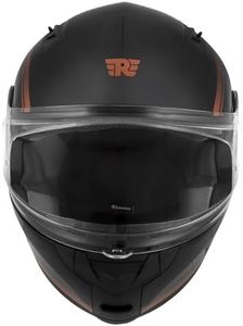 Royal Enfield ISI & DOT Certified Bullet Lightwing Modular Riding Helmet Black (XL)62 Cm-With High Impact Grade Thermoplastic & High Density Head EPS Liner For Superior Impact Protection & Durability